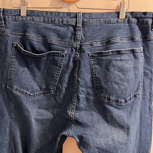 Universal standard skinny jeans, medium blue, with functional pockets, size 18 - Picture 4 of 7